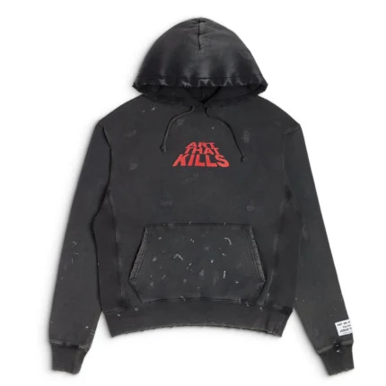 Atk Distressed Logo Hoodie