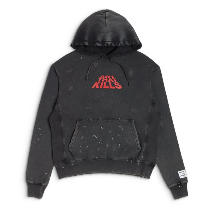 Atk Distressed Logo Hoodie