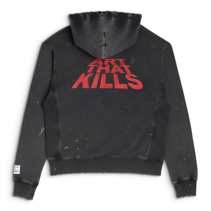 Atk Distressed Logo Hoodie