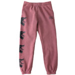HEAVYWEIGHT LUX "WAR WOLF" SWEATPANTS - MAROON