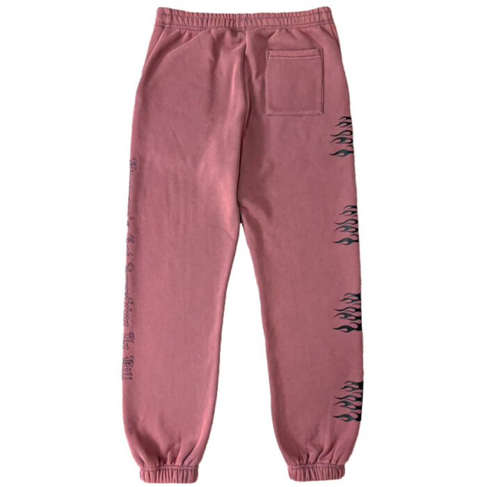 HEAVYWEIGHT LUX "WAR WOLF" SWEATPANTS - MAROON