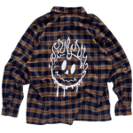 KILL CREW SMILEY FLANNEL - YELLOW