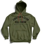 Kill crew fighter’s club hoodie - black
