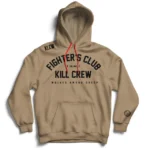 Kill crew fighter’s club hoodie - black