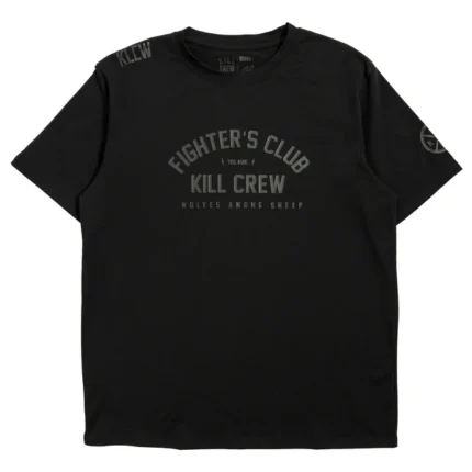 Kill crew fighter’s club t-shirt - blackout