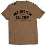 Kill crew fighter’s club t-shirt - blackout