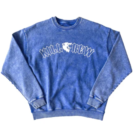 Kill crew heavyweight lux to kill crew neck - blue