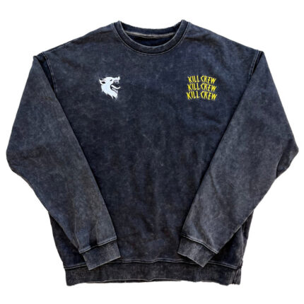 Kill crew heavyweight lux wolf crew neck