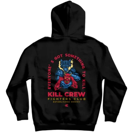 Kill crew inner demons hoodie - black