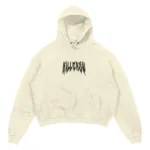 Kill crew oversized lux barbarian hoodie - cream