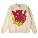 Kill crew oversized lux happy pills crew neck
