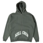 Kill crew oversized lux kill crew zip up