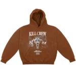 Kill crew oversized lux midst of wolves hoodie