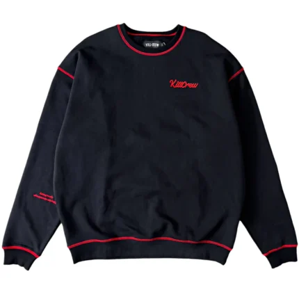 Kill crew oversized lux outseam crew neck