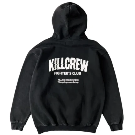 Kill crew oversized lux rigorous training logo hoodie