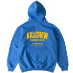 Kill crew oversized lux rigorous training logo hoodie