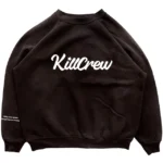 Kill crew oversized lux script crew neck