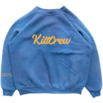 Kill crew oversized lux script crew neck