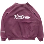 Kill crew oversized lux script crew neck