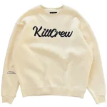 Kill crew oversized lux script crew neck