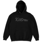 Kill crew oversized lux script hoodie