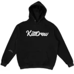 Kill crew oversized lux script hoodie