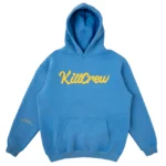 Kill crew oversized lux script hoodie