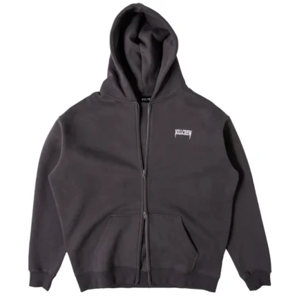 Kill crew oversized lux simple zip up