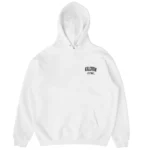 Kill crew oversized lux the pain hoodie - white