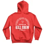 Kill crew oversized lux thrive under pressure logo hoodie