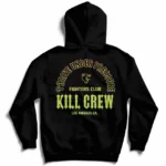 Kill crew oversized lux thrive under pressure logo hoodie