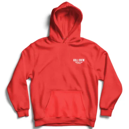 Kill crew oversized lux thrive under pressure logo hoodie