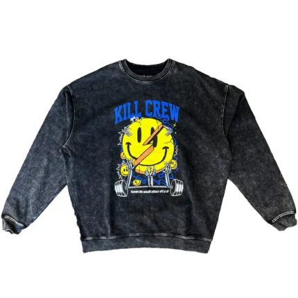Kill crew oversized lux weights lift us up crew neck