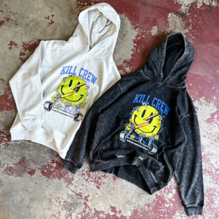 Kill crew oversized lux weights lift us up hoodie