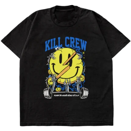 Kill crew oversized weights lift us up t-shirt