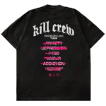 Kill crew relaxed fit inner demons tour t-shirt