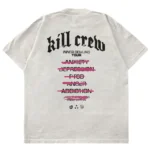 Kill crew relaxed fit inner demons tour t-shirt