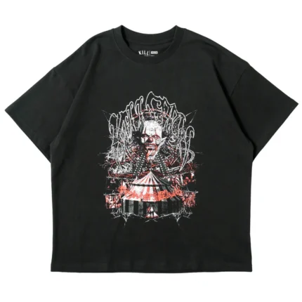 Kill crew relaxed fit lux carnival t-shirt - black