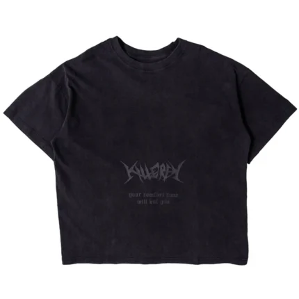 Kill crew relaxed fit lux comfort zone t-shirt - blackout