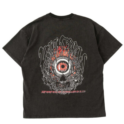 Kill crew relaxed fit lux evil eye t-shirt - black