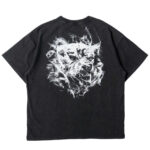 Kill crew relaxed fit lux smoke wolf t-shirt