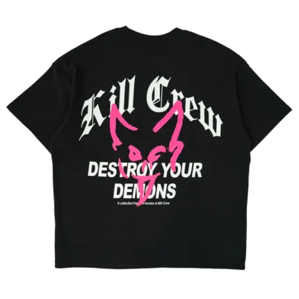 Kill crew relaxed fit natural cotton destroy t-shirt