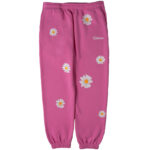 OVERSIZED LUX "DAISY" SWEATPANTS - PINK