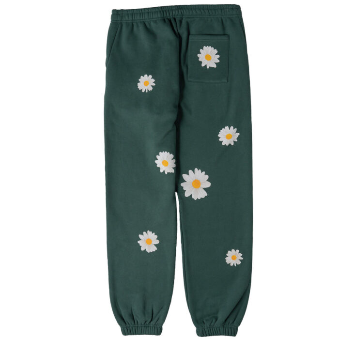 OVERSIZED LUX DAISY SWEATPANTS - GREEN