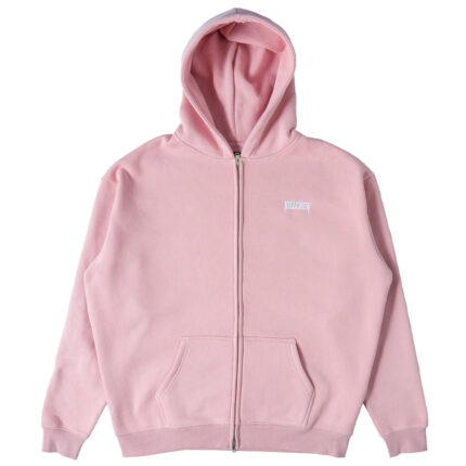 OVERSIZED LUX "SIMPLE" ZIP UP - ROSÉ